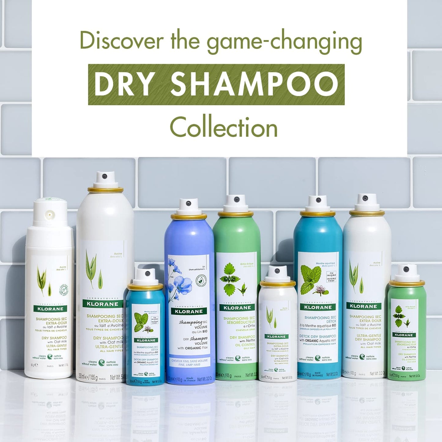 Eco-Friendly Dry Shampoo with Oat Milk 50G