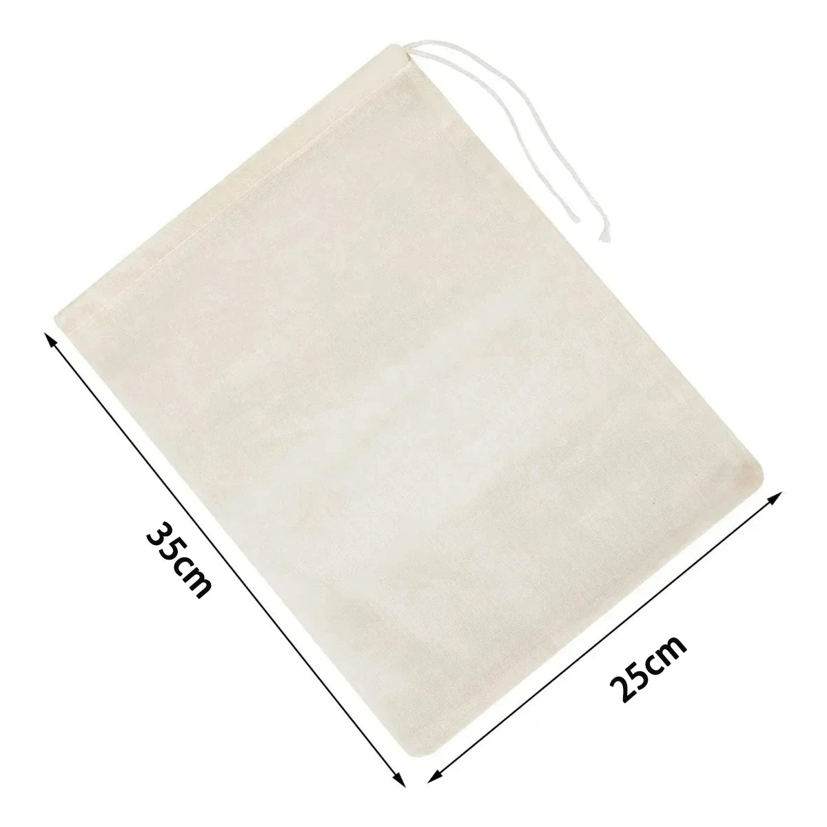 1/5Pcs Reusable Nut Milk Bags Strainers Unbleached Nylon Cheesecloth Bag Food Cheese Yogurt Filter Kitchen Fine Mesh Strainer
