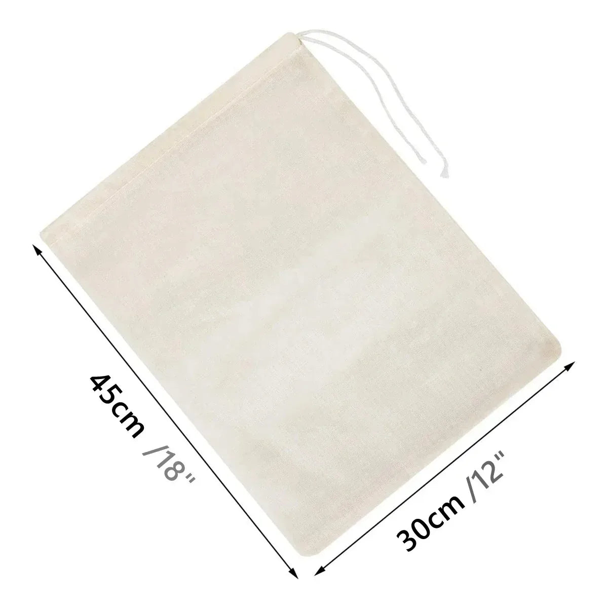 1/5Pcs Reusable Nut Milk Bags Strainers Unbleached Nylon Cheesecloth Bag Food Cheese Yogurt Filter Kitchen Fine Mesh Strainer
