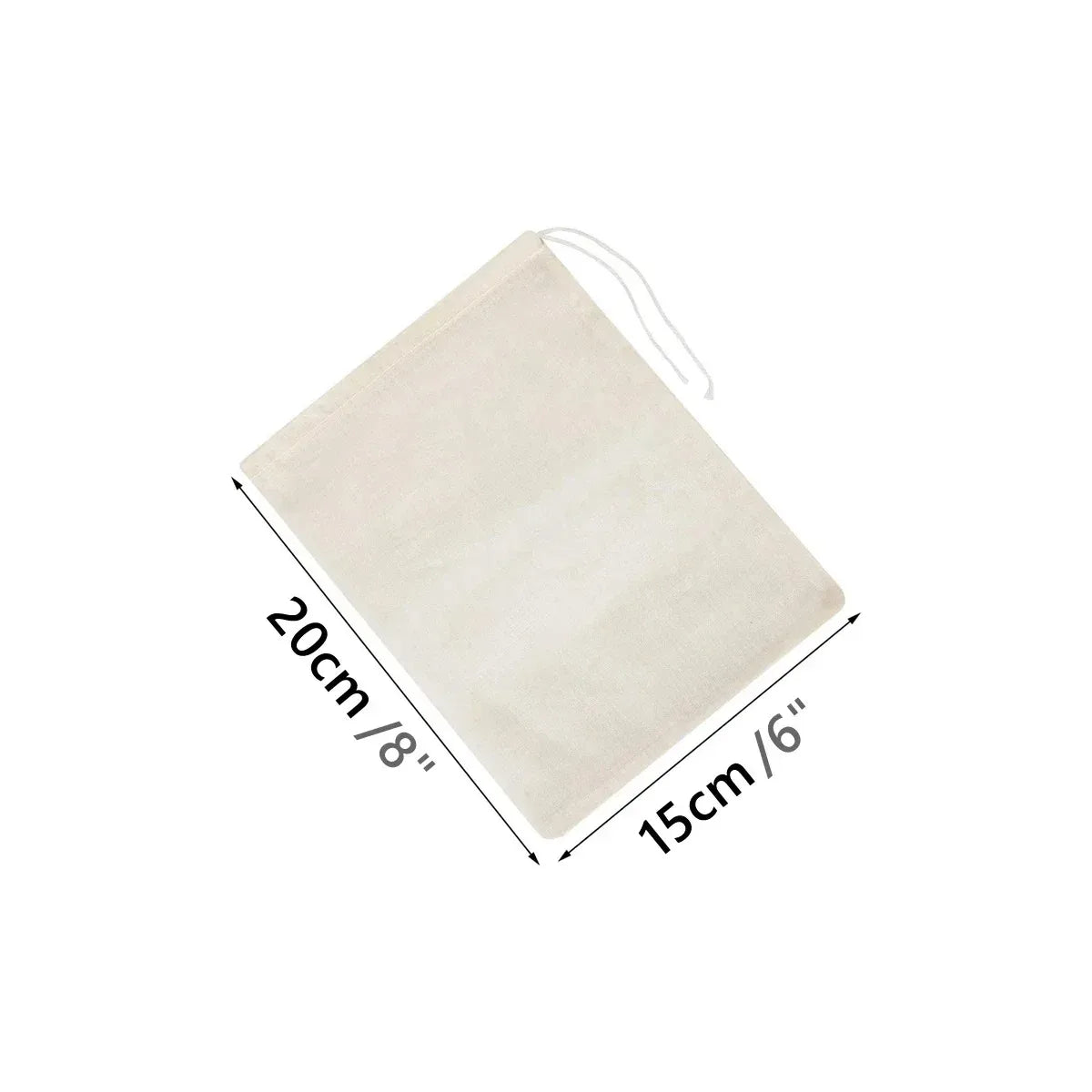 1/5Pcs Reusable Nut Milk Bags Strainers Unbleached Nylon Cheesecloth Bag Food Cheese Yogurt Filter Kitchen Fine Mesh Strainer