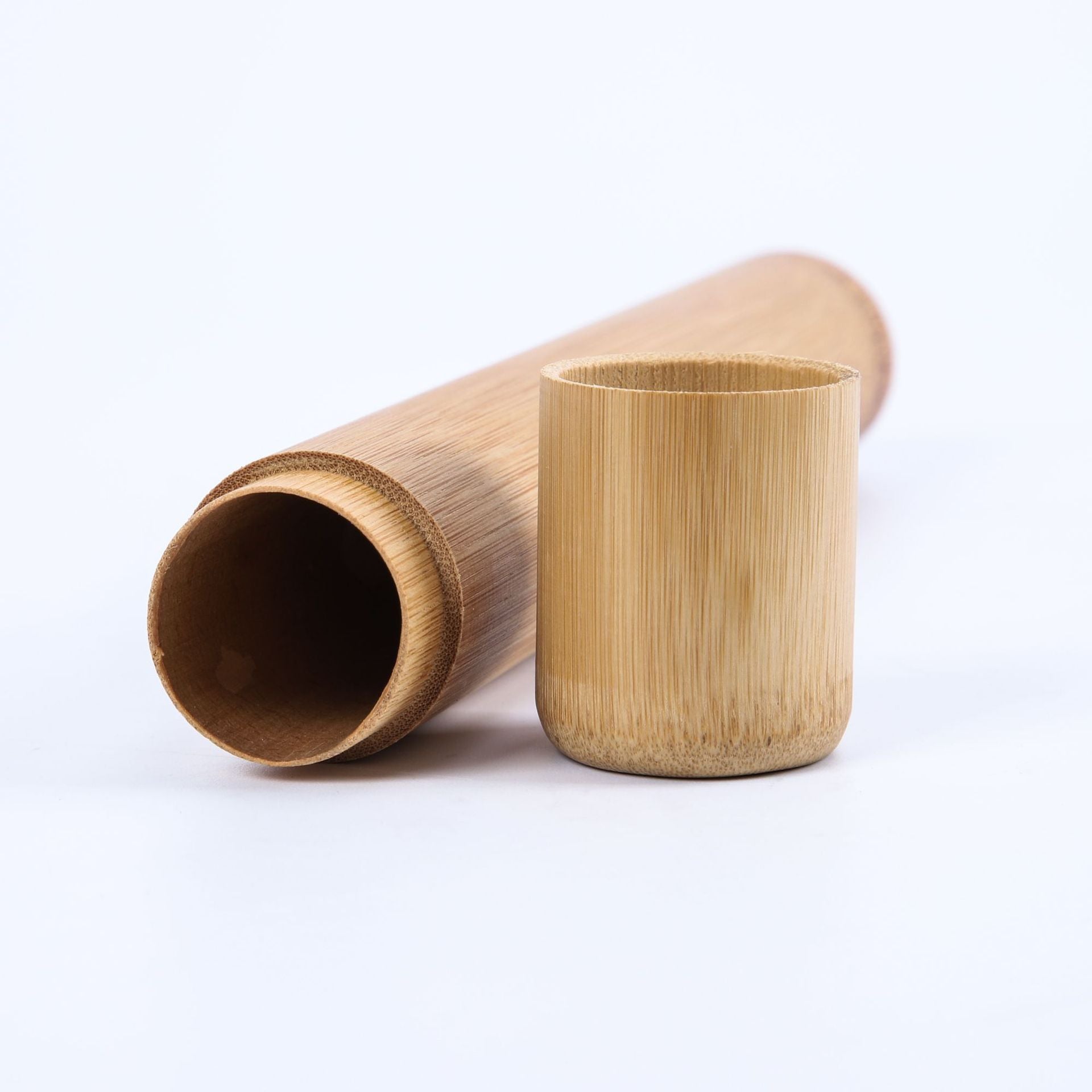 Bamboo Toothbrush Novelty Wooden Teeth Brush Soft-Bristle Bamboo Fibre Wooden Handle Bamboo Tube Charcoal Set